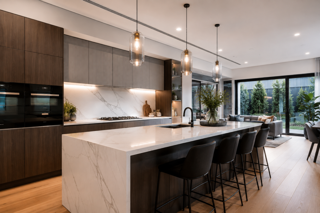 custom kitchen design for Sydney custom home