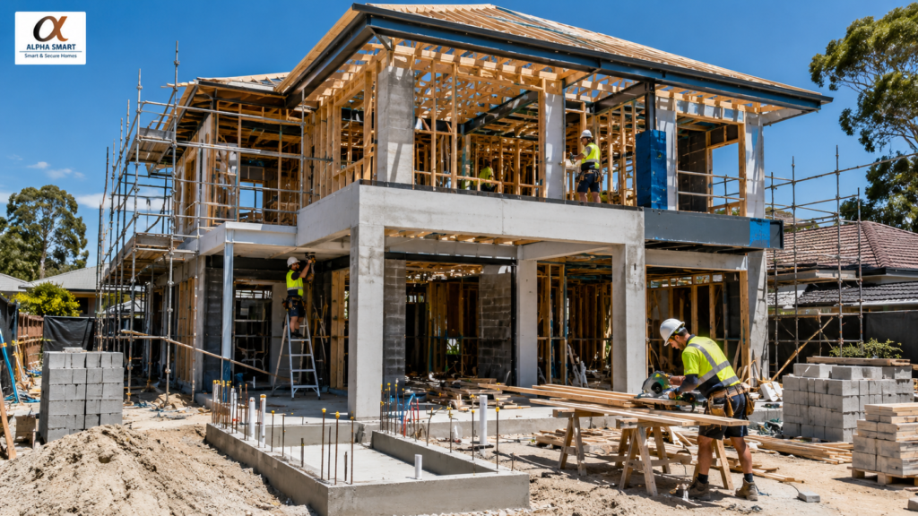 new house construction Sydney building process