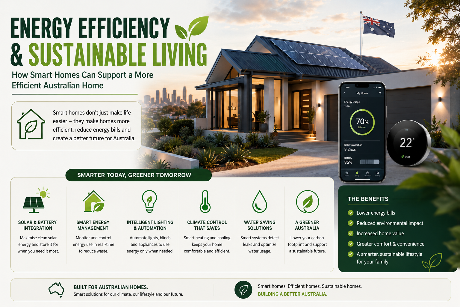 Energy Efficiency and Sustainable Living