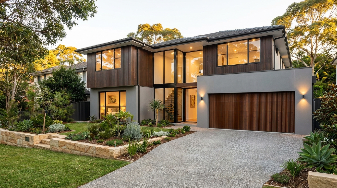 house renovations Sydney modern family home