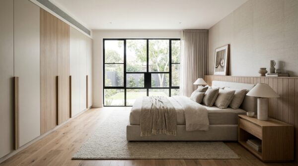 house renovations Sydney modern bedroom design