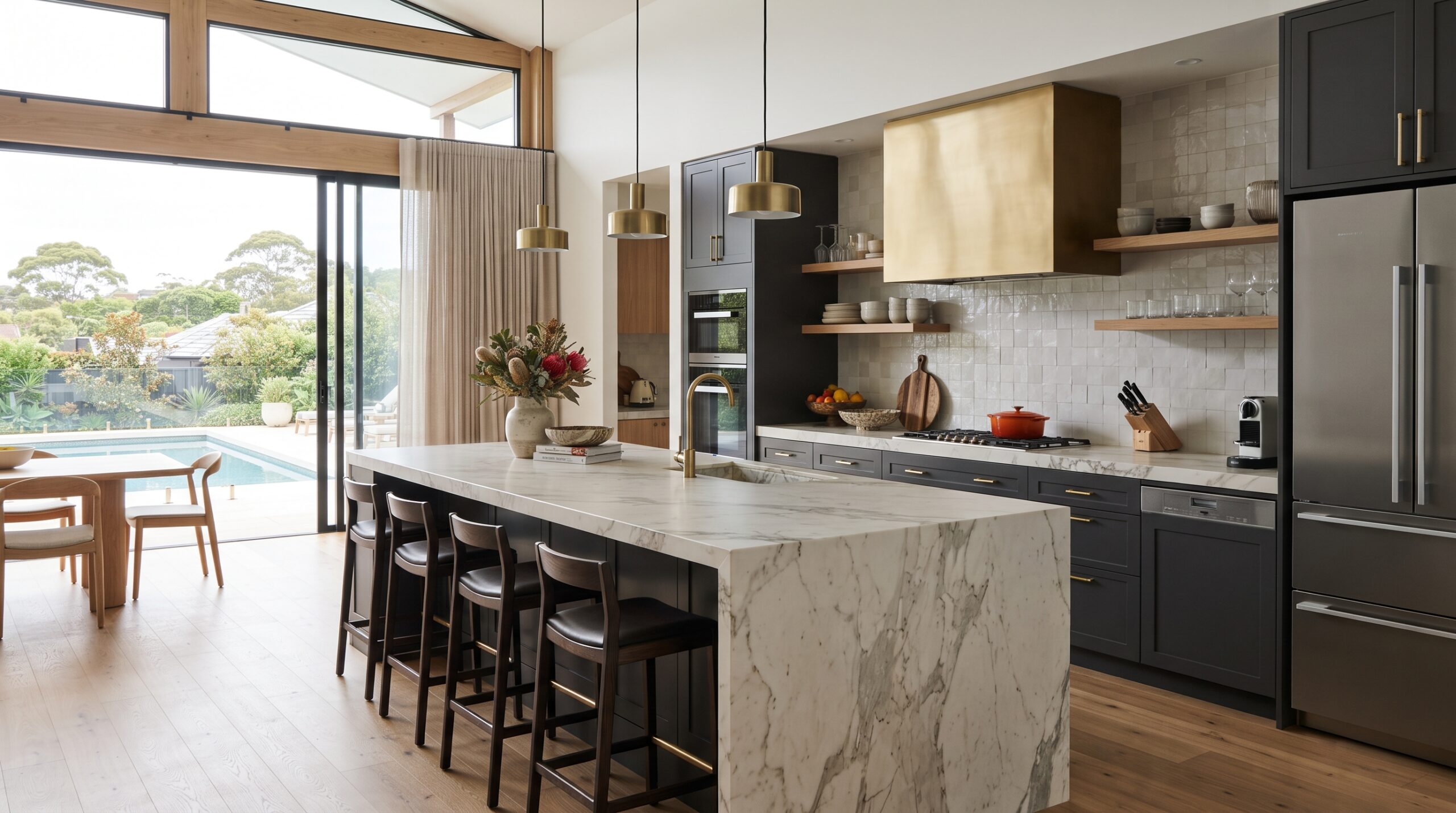 personalised home builders Sydney modern custom kitchen