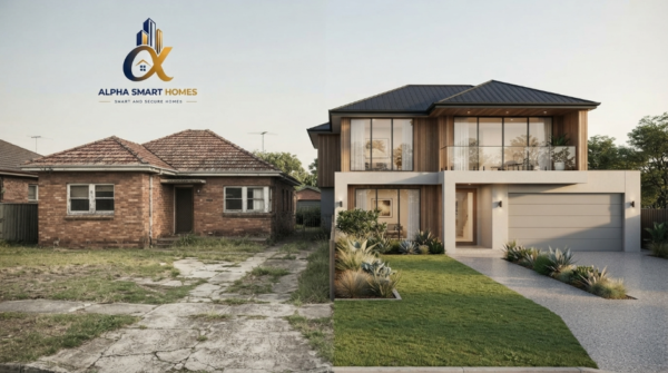 knock down rebuild dream home