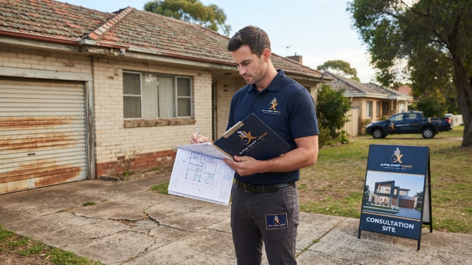 Existing home inspection before renovation or knock down rebuild