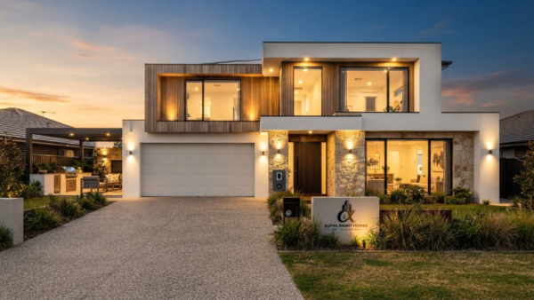 Completed dream home after a knock down rebuild