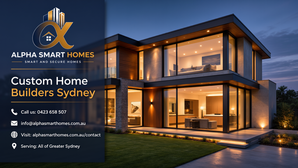 Custom Home Builders Sydney