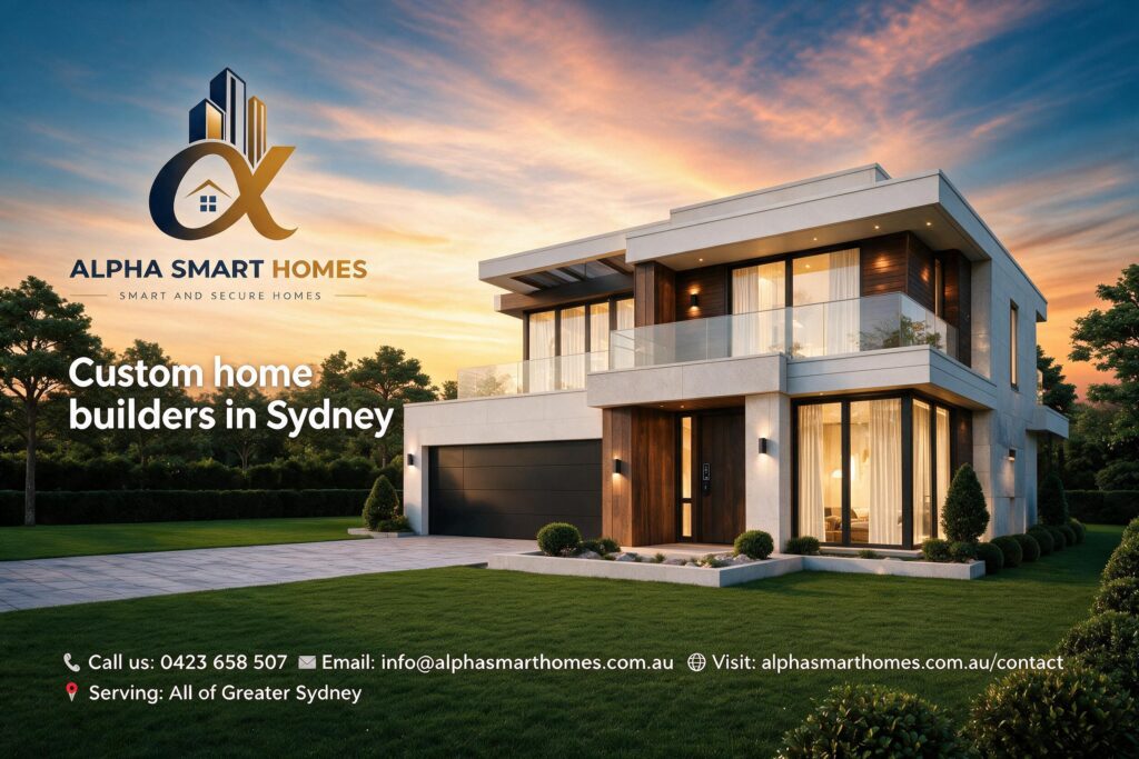 Custom Home Builders in Sydney