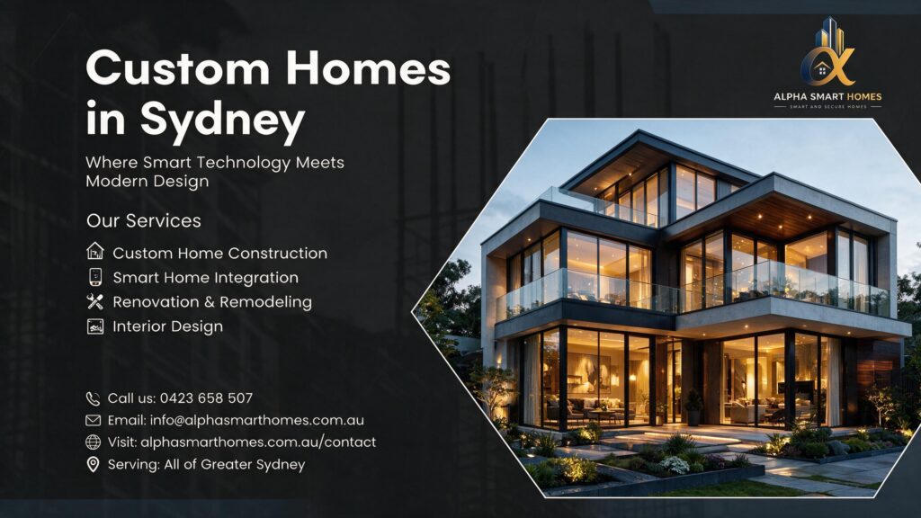Custom Home Builders Sydney