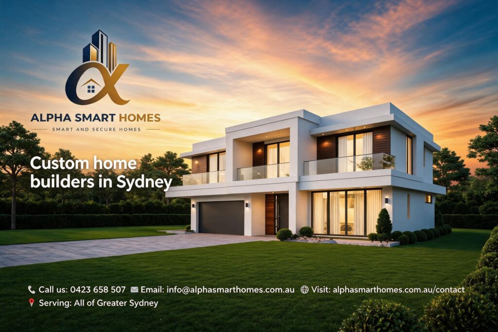 Custom Home Builders in Sydney